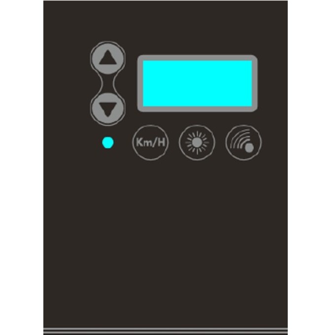 Baliza de semnalizare intermitenta - alimentare panou solar 